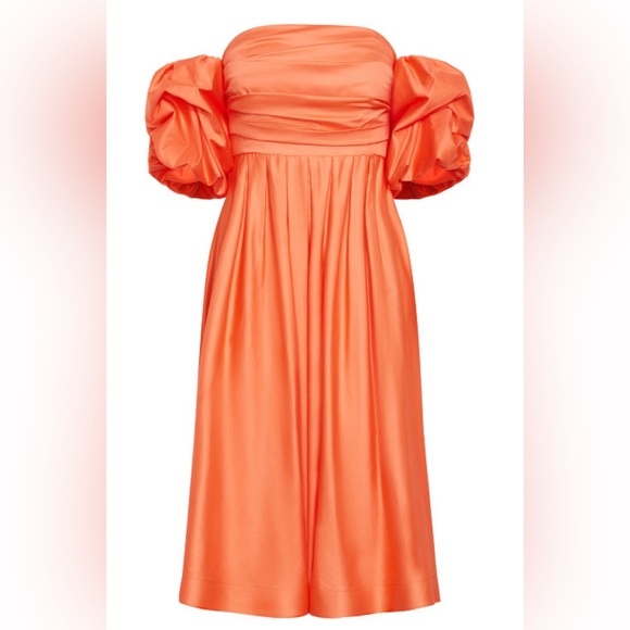 City chic Rosalee dress size 14W new in package. Coral - Picture 5 of 8